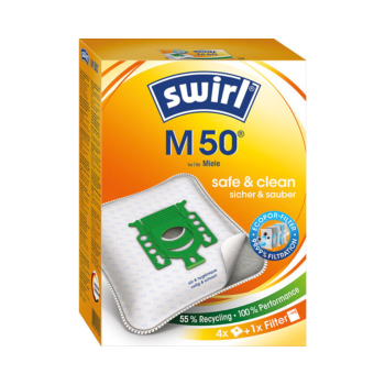 Swirl Staubbeutel M 50 Micropor Plus Anti-Allergen-Filter